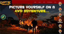 Desktop Screenshot of campfireescapes.com.au